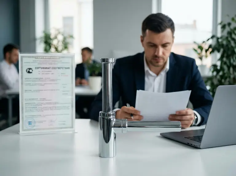 Сертификат на сифон